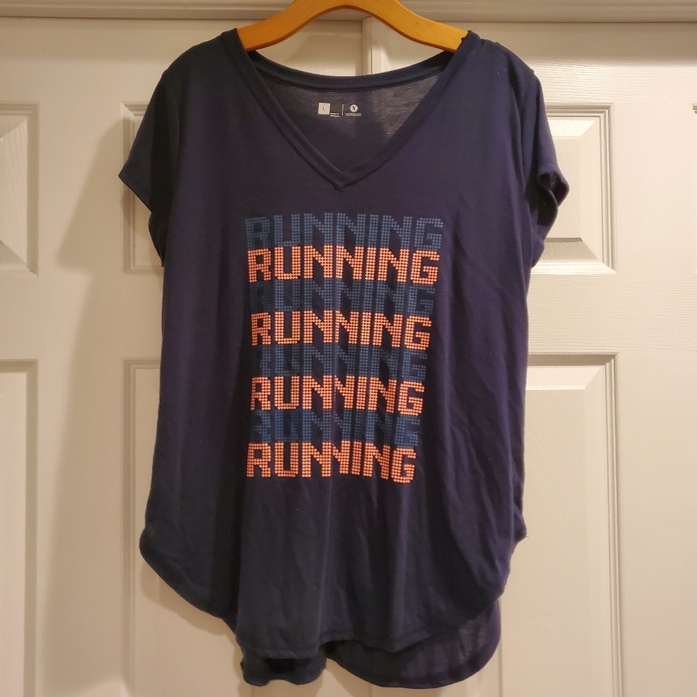 Xersion workout top.  Ladies large